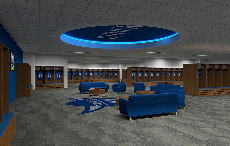 Professional sports leagues temporarily limit locker room access to  players, essential staff