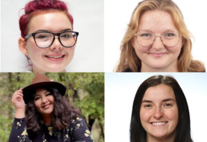 Portrait of Jocelyn Demiglio, Kalista Farmer, Ana Garcia de Leon and Shelby Pisney