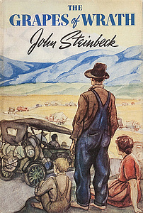 The Grapes of Wrath book cover
