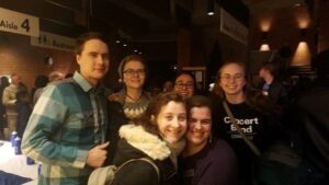 APO members together for a recital.