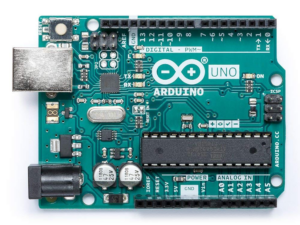 Photo of microcontroller board