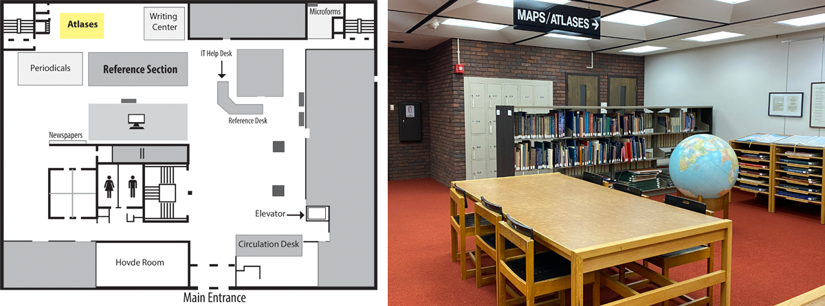 Preus Library Atlas Area