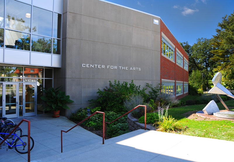 Entrance to the Center for the Arts