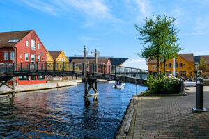 Bridge in Kristiansand, Norway