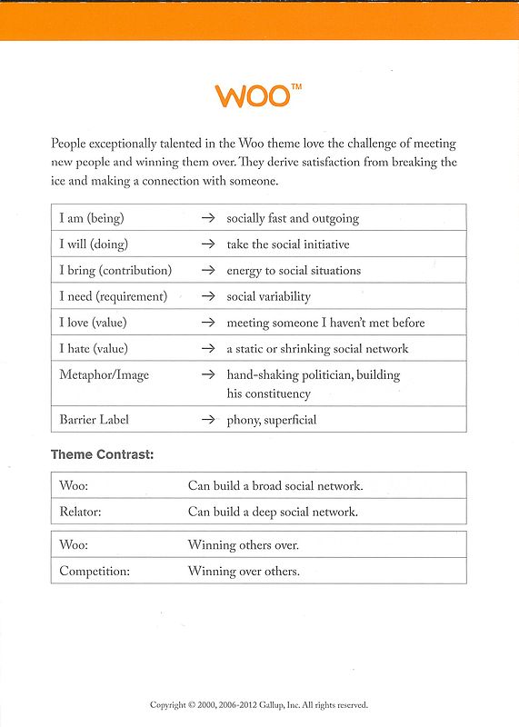 Definitions and insights of an woo theme
