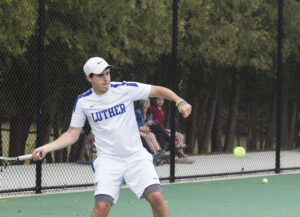 Picture taken at Luther College tennis camp