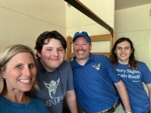 photo of the McElroy family