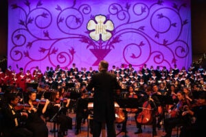 Musicans perform in Christmas at Luther 2023