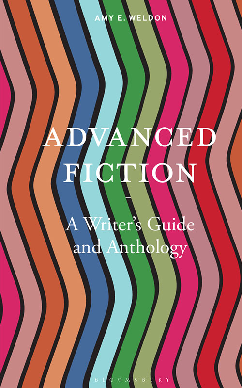 The cover of a textbook with colorful vertical stripes
