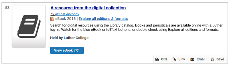 Screenshot of eBook visual