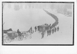 Larsen funeral procession
