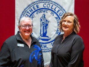 President Jenifer K. Ward and Mary (Burbridge) Kreger, Luther College class of 1979