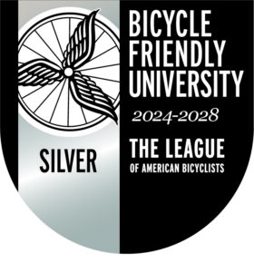 Silver seal for Bicycle Friendly University