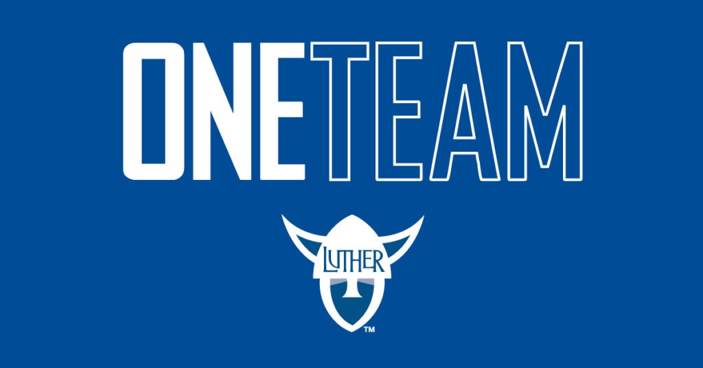 Luther College One Team Day graphic