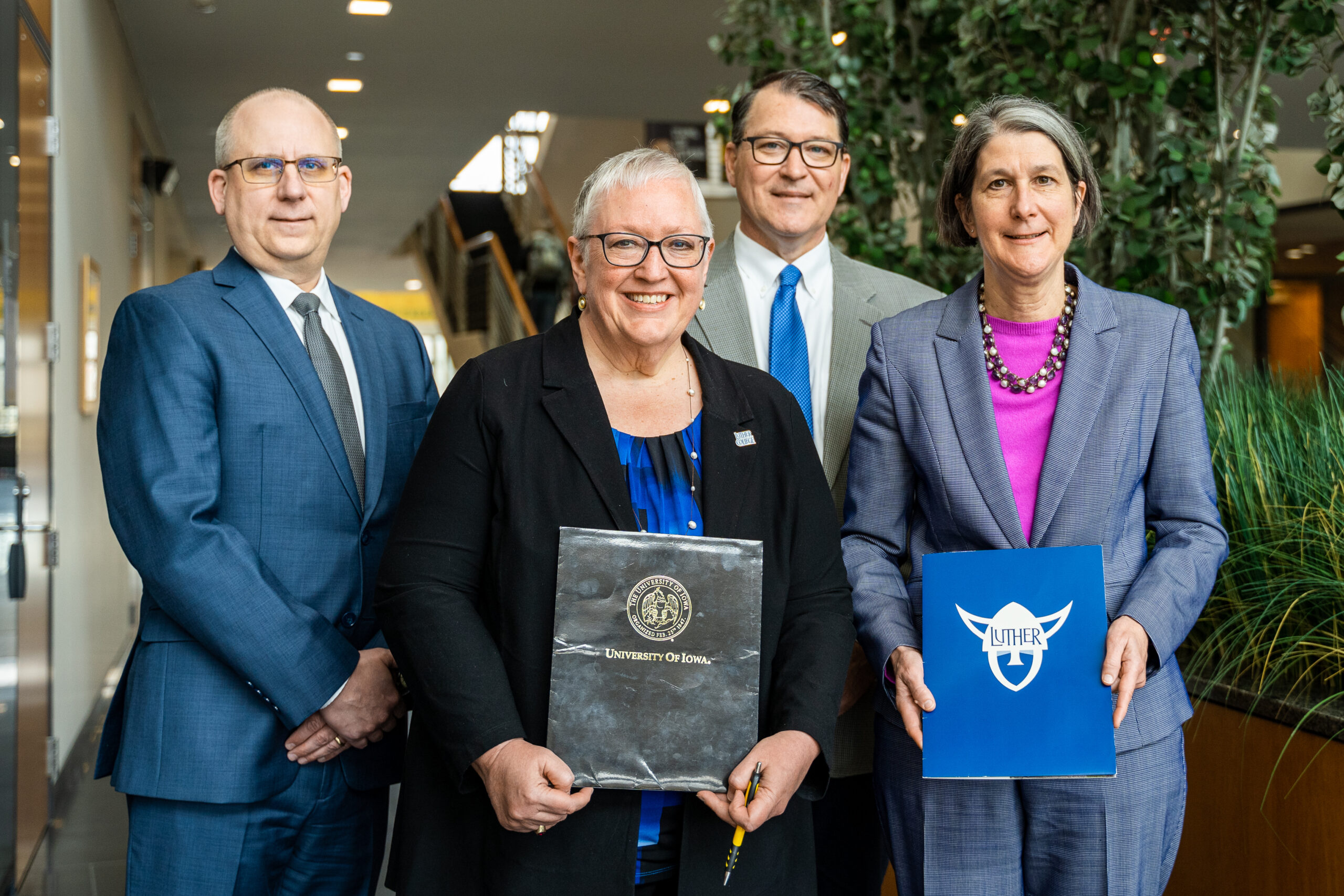 During her tenure, President Jenifer K. Ward navigated an agreement with the University of Iowa for a 4+1 Bachelor’s to Master’s Degree Program in public health. 