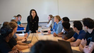 college classroom