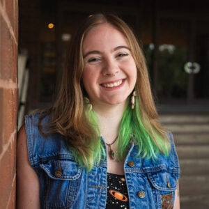 college student head shot