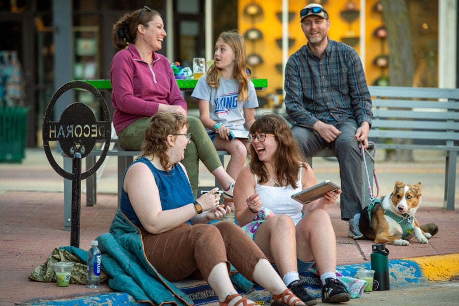 5 people attend Trivia Night in downtown Decorah.