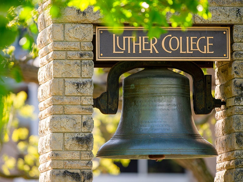 Luther bell on a sunny day