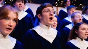 Nordic Choir singers perform