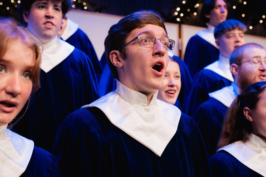 Nordic Choir singers perform