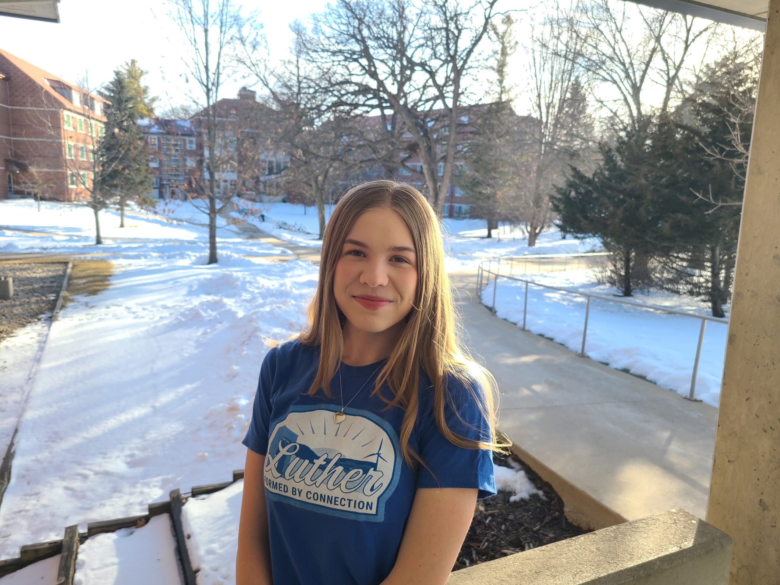 CAE Peer Coach Sylvie posing outside.