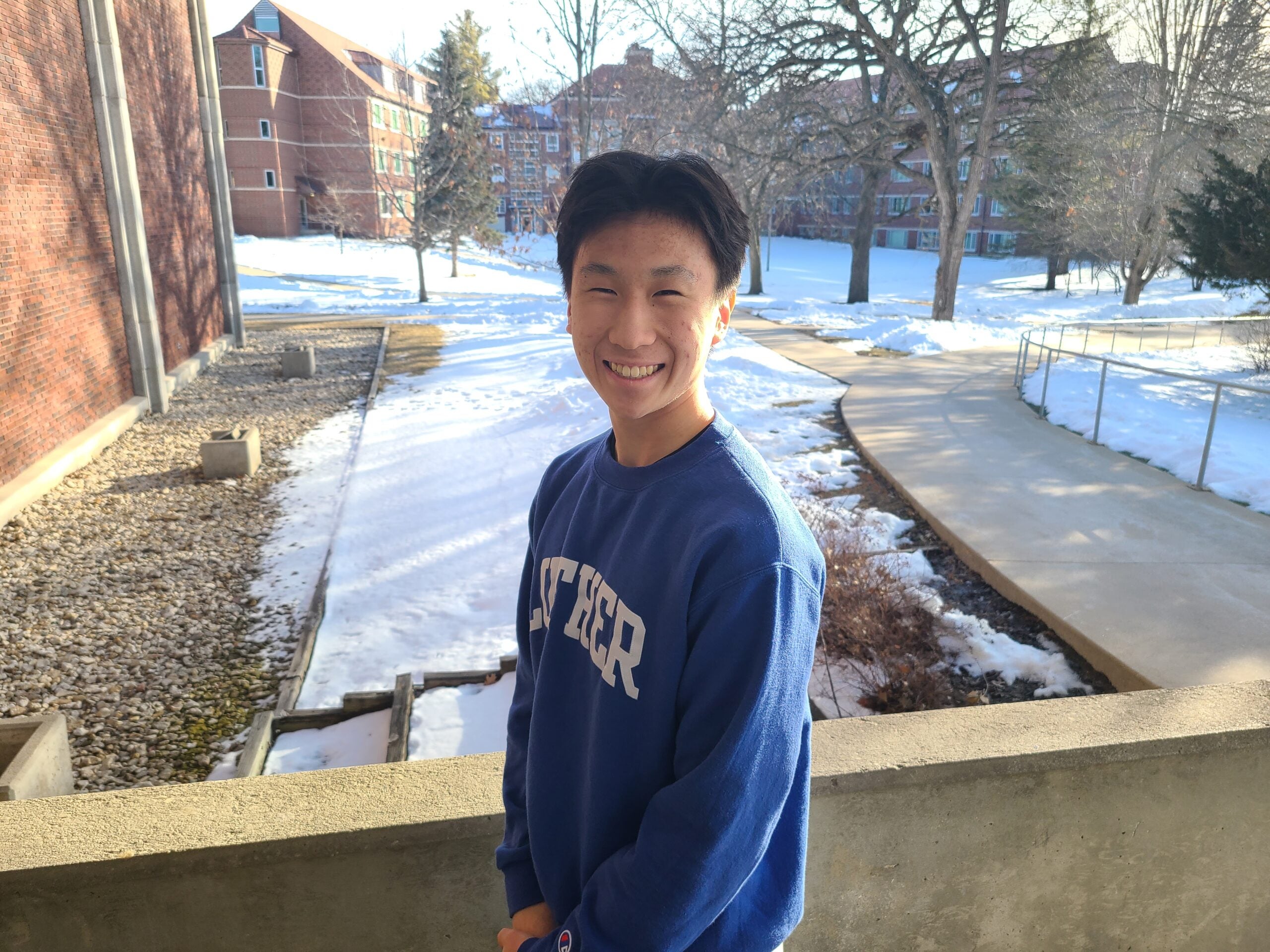 CAE Peer Coach Jack posing outside.