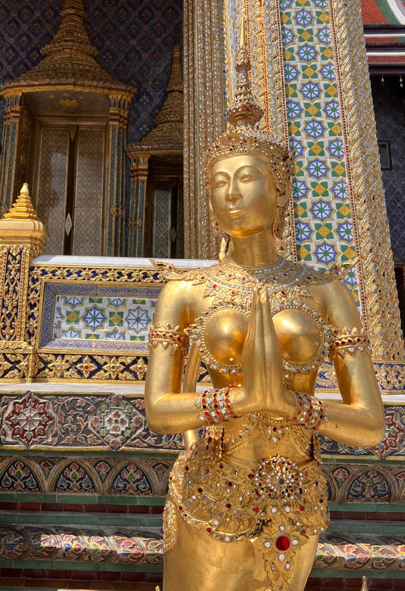 statue of goddess in Thailand